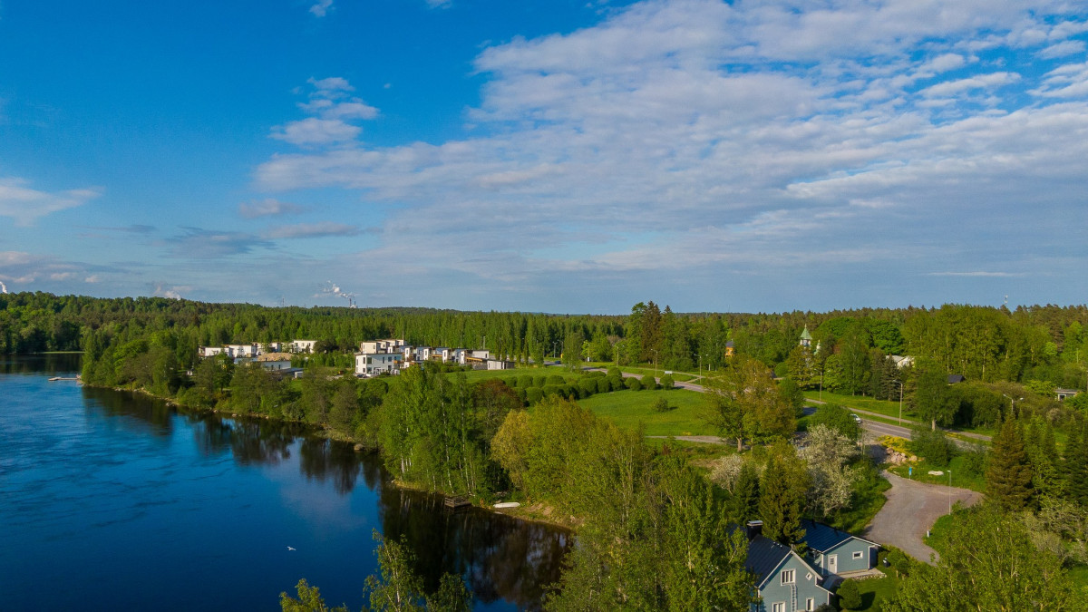 Aerial view of Sienimäki