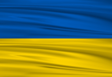 Yellow and blue flag