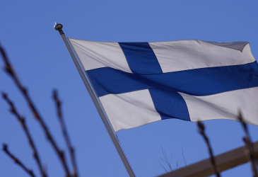 Finnish flag.