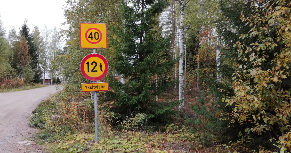 Private roads in the area of ​​the city of Imatra | the city of Imatra