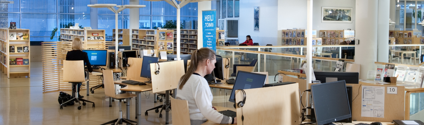 The main library's online market